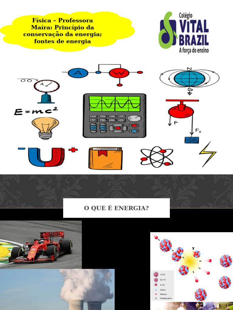 Princípios Da Conservação e Fontes de Energia | PDF | Geração de ...