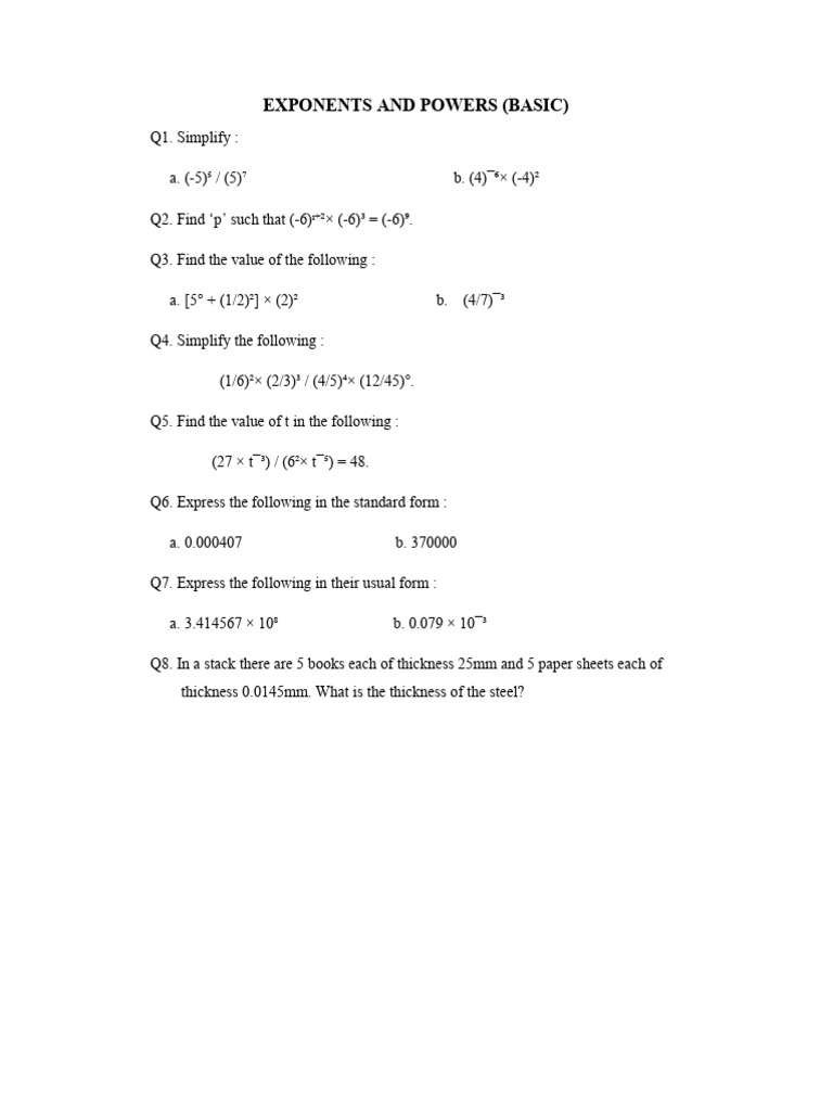 Grade 8 Algebraic Expressions Quiz | PDF