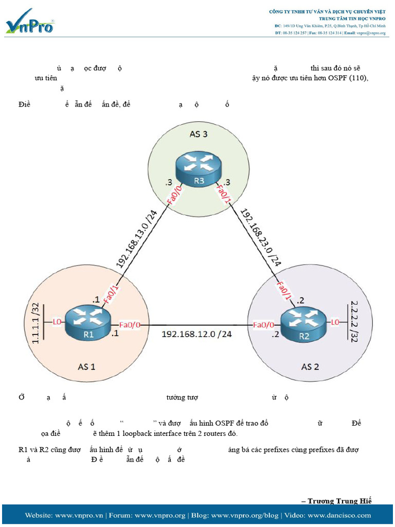 BGP Backdoor Routes | PDF