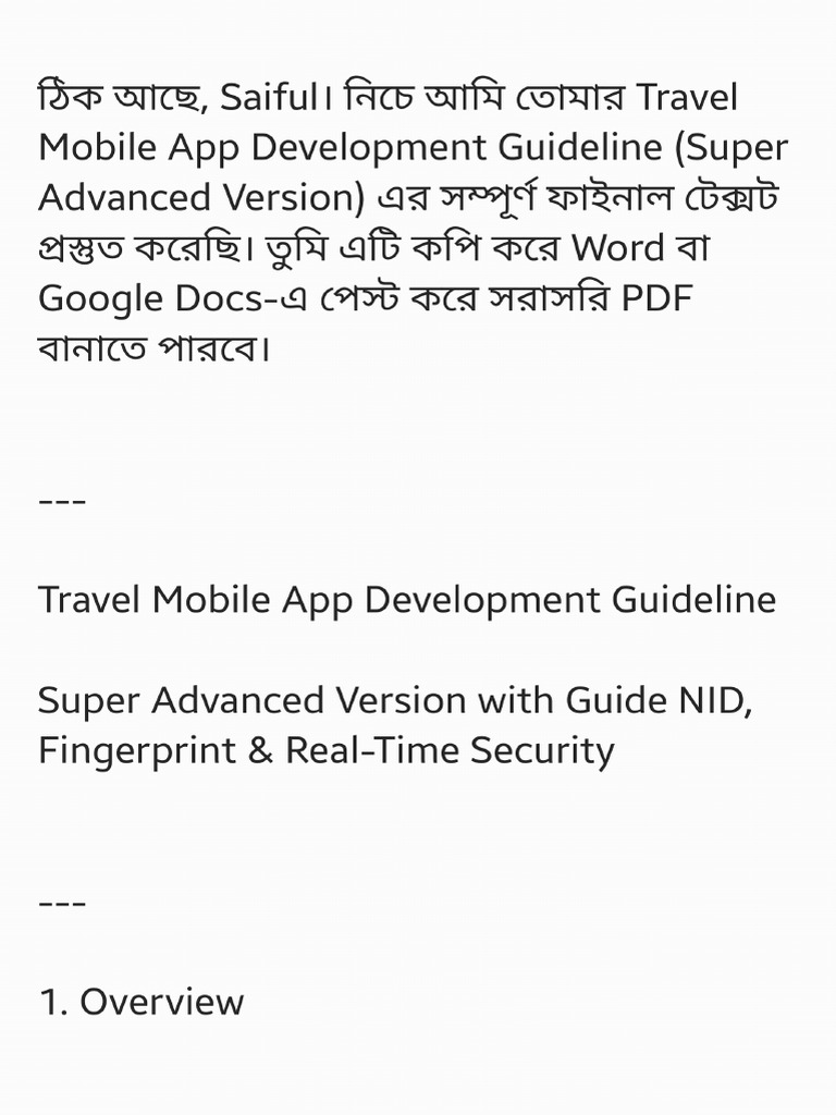 Travel Guid Apps | PDF
