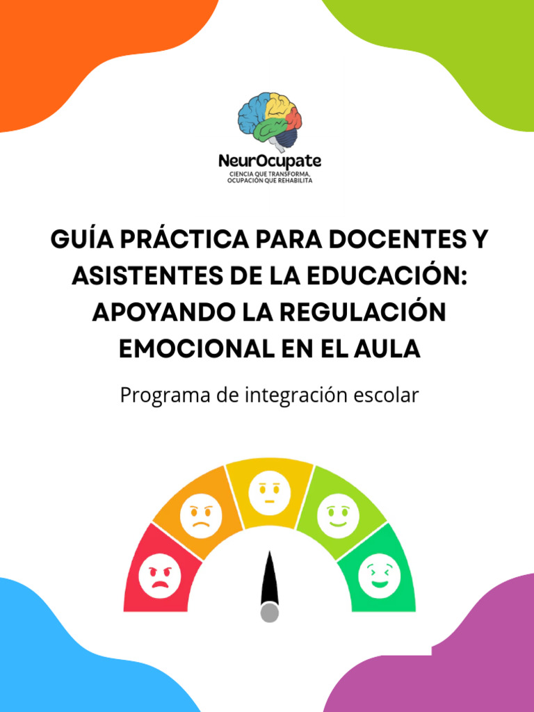 Regulación Emocional en el Aula | PDF | Las emociones | Autorregulación ...