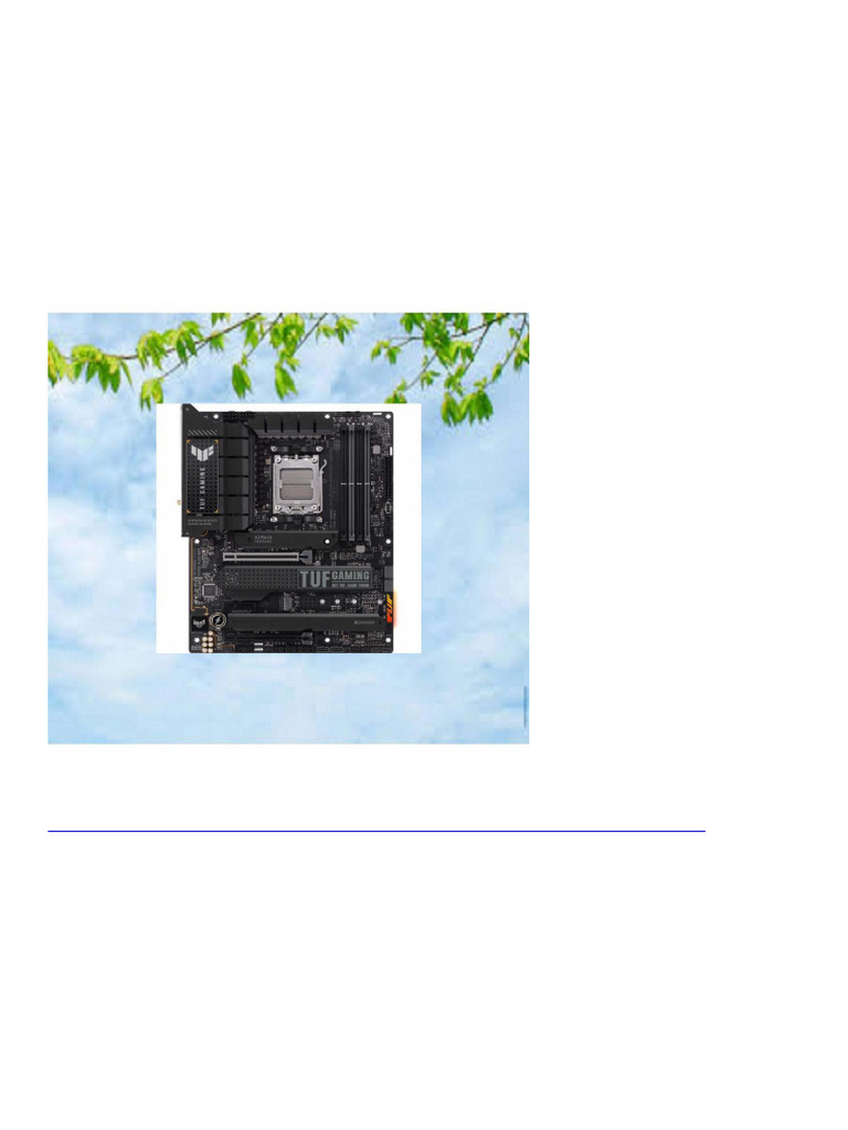 1115 ASUS TUF Gaming X670E-PLUS WiFi 6E Socket AM5 LGA 1718 Ryzen 7000 ...