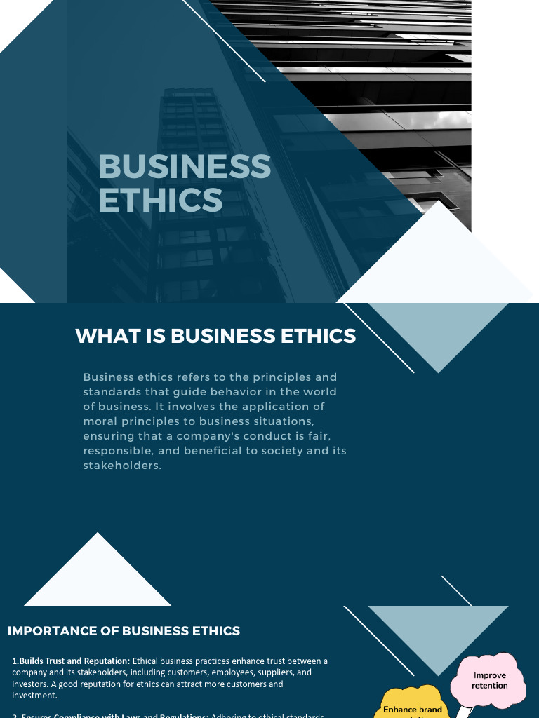 Understanding Business Ethics Principles | PDF | Business Ethics ...