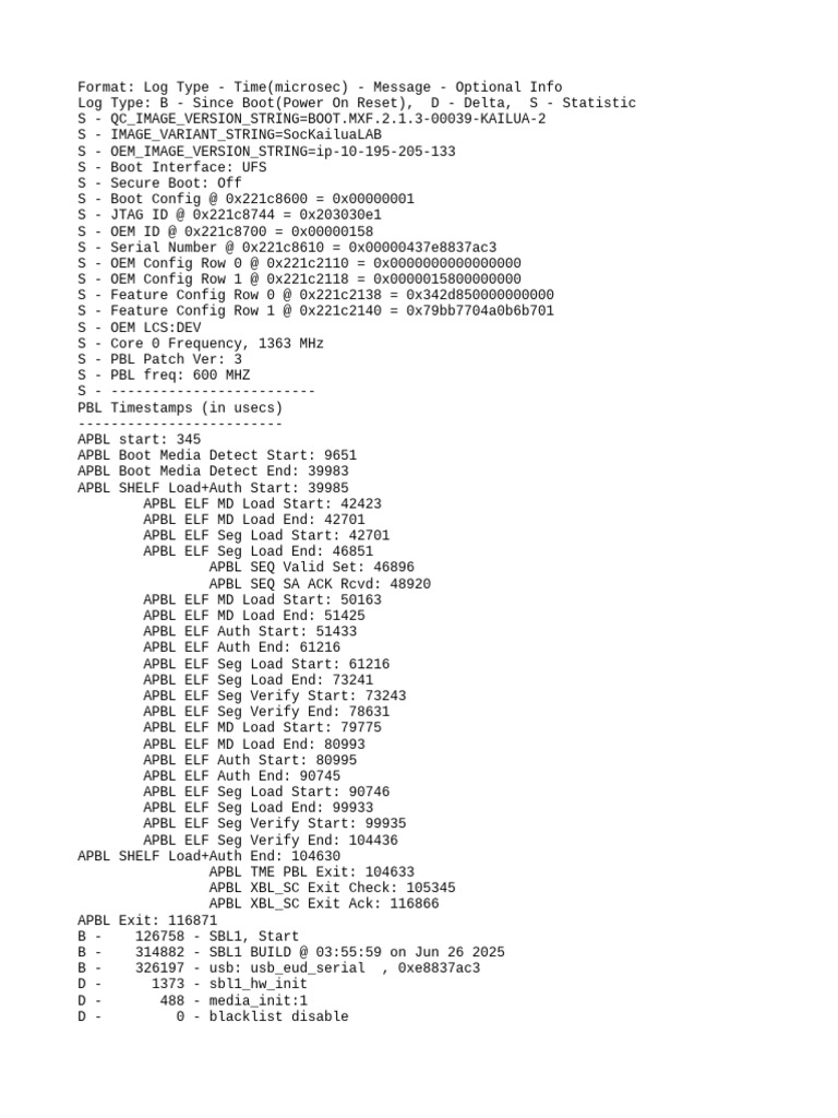 Boot Log for MAX96755 and MAX96749 | PDF | Booting | Computer Hardware