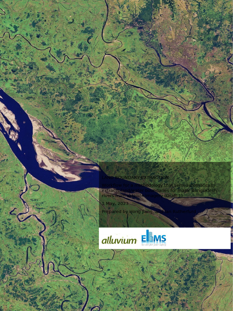 Land Boundary Extraction Methodology | PDF | Arc Gis | Geographic ...
