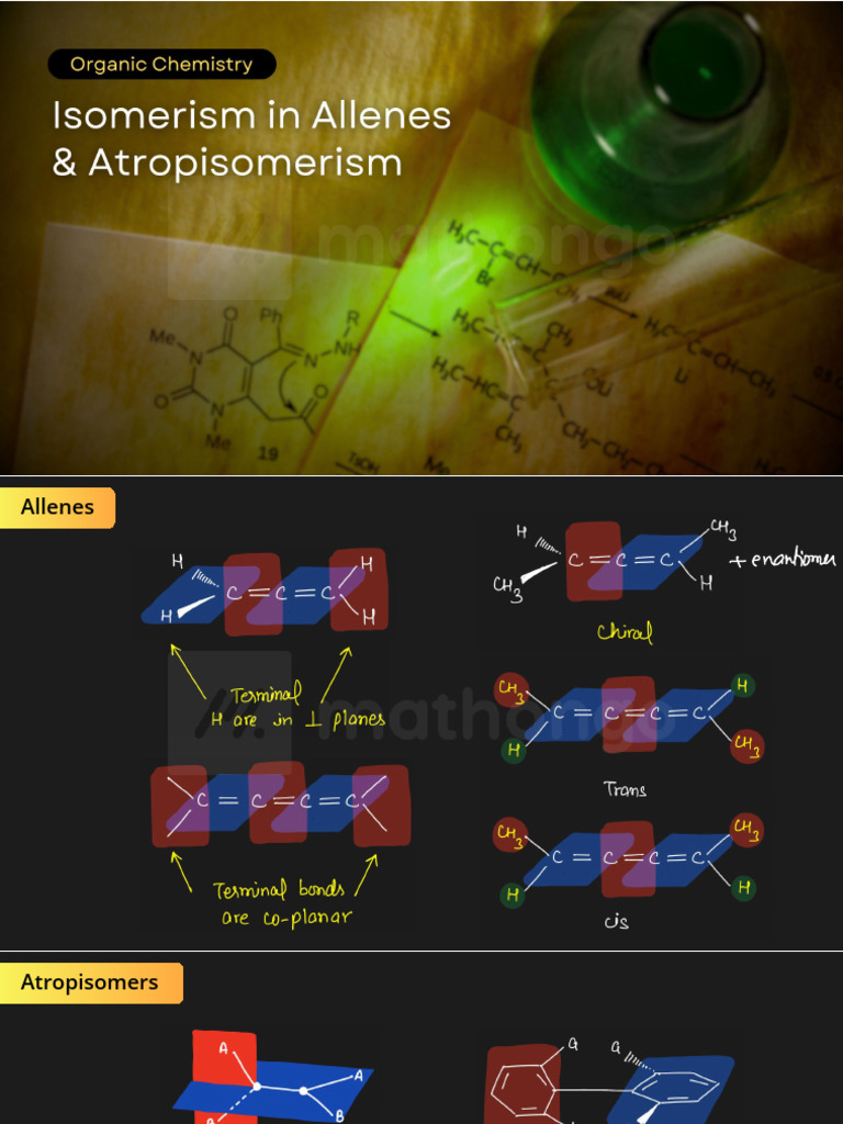 18 - Allenes & Atropisomers | PDF