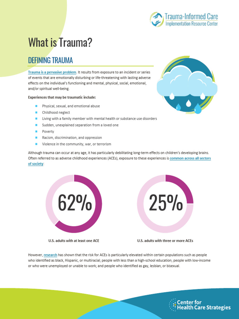 Understanding Trauma and Its Effects | PDF | Psychological Trauma ...