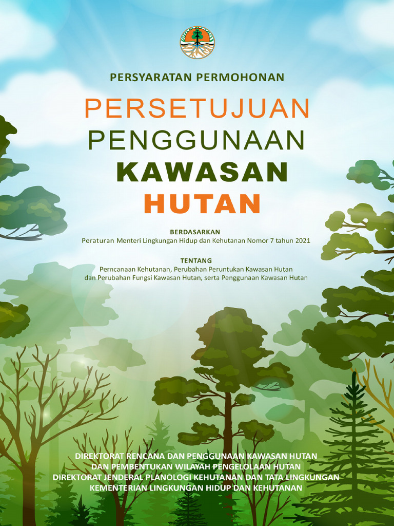 Persetujuan Penggunaan Kawasan Hutan | PDF