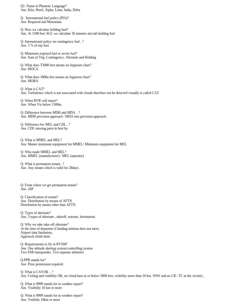 CAA Oral | PDF | Instrument Flight Rules | Air Traffic Control