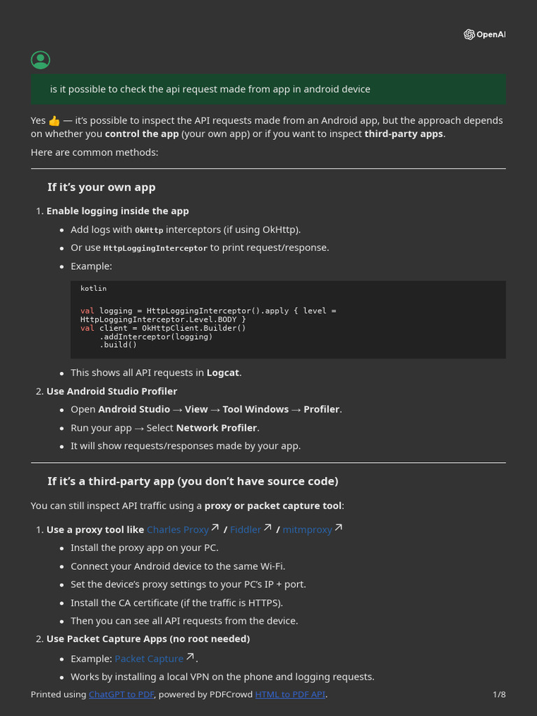 Capturing API Calls with Charles Proxy | PDF | Transport Layer Security ...