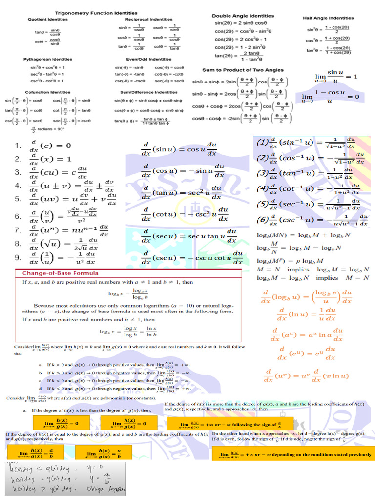 Dif Cal Summary | PDF