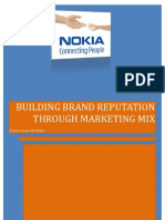 Building Brand Reputation Through Marketing Mix - A Case Study On Nokia