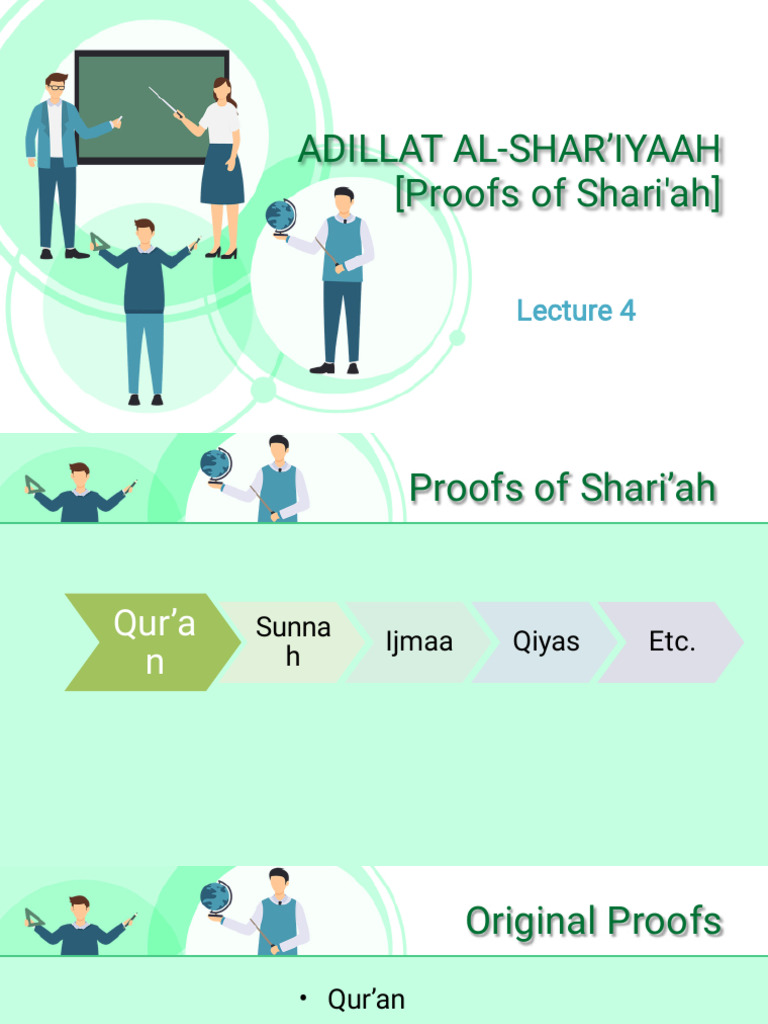 Understanding Shari'ah Proofs and Qur'an | PDF | Surah | Quran