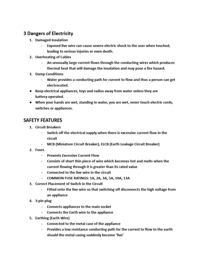 Practical Electricity - Common Exam Qns | PDF | Insulator (Electricity ...