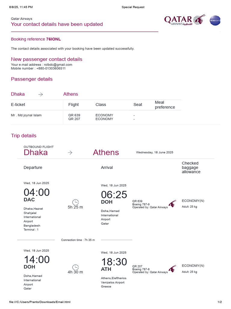 Ticket | PDF | Aviation | Transport