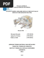 Download ANALISA SAMPEL KERAMIK DENGAN MENGGUNAKAN SEM DAN XRD SEARCH-MATCH by Agung Seras Perdana SN90754859 doc pdf