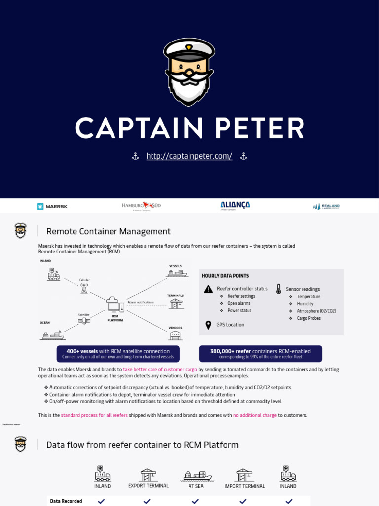 Captain Peter: Reefer Container Management | PDF | Computing