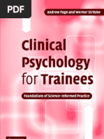 Download Clinical Psychology for Trainees by Roxana Dragomirescu SN90755725 doc pdf