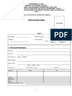 ITEC Application Form