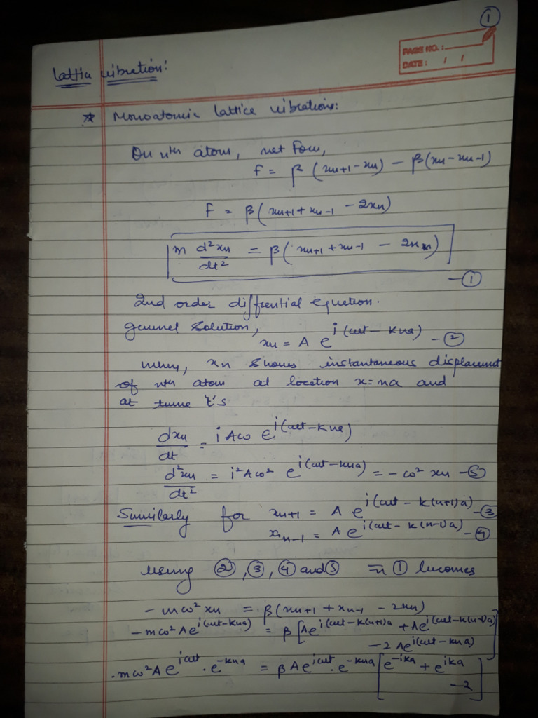 Physics Notes 1 | PDF