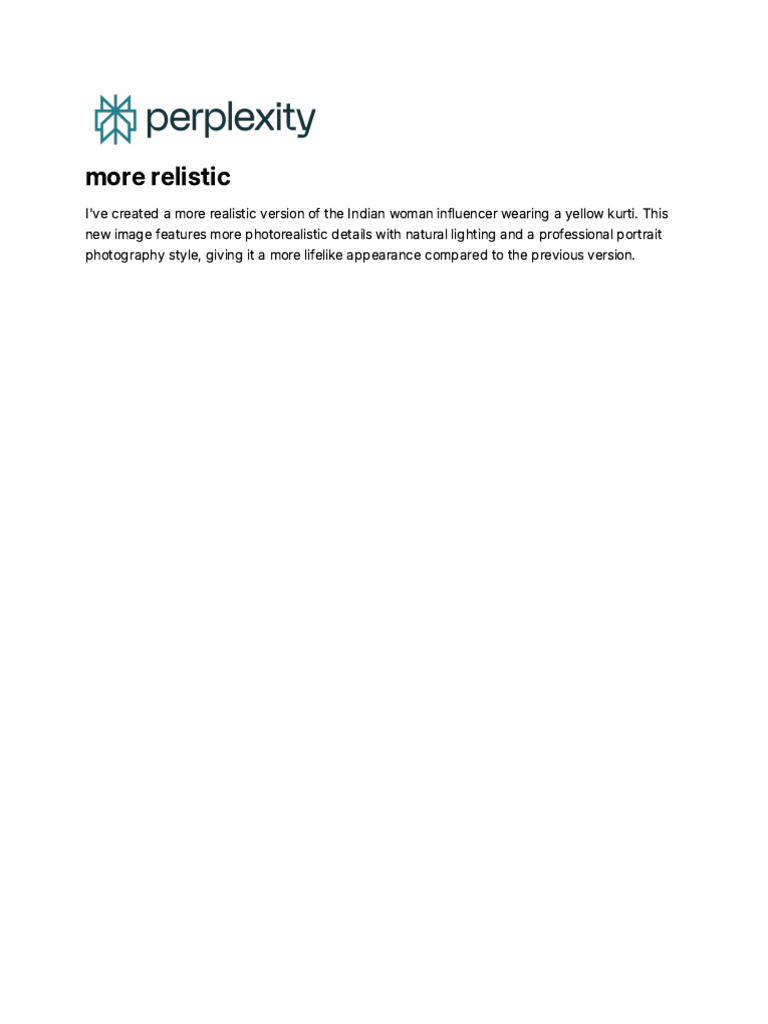 More Relistic | PDF