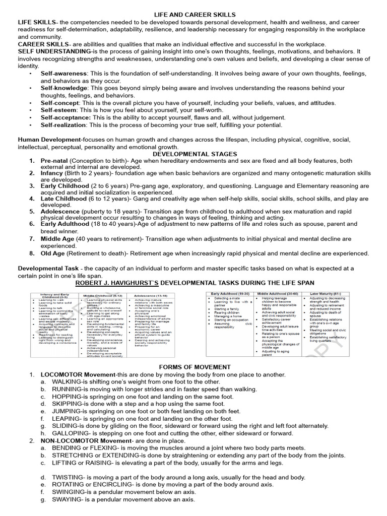 Essential Life and Career Skills Guide | PDF | Emotions | Stress (Biology)