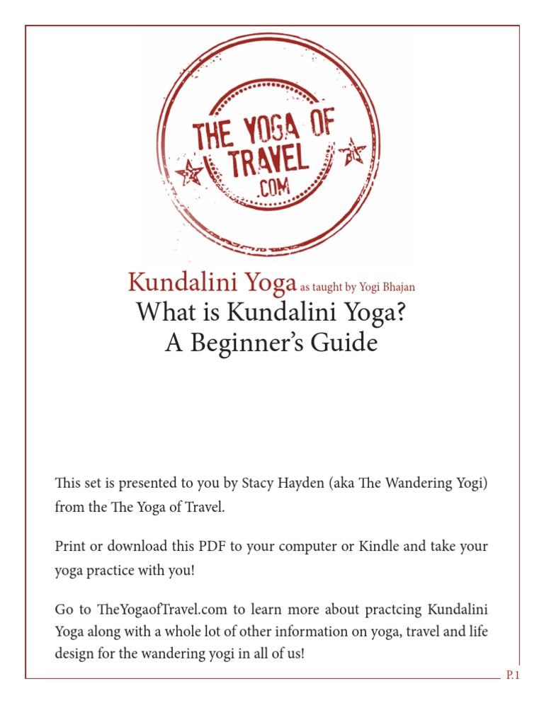 A BEGINNER S GUIDE TO KUNDALINI YOGA visual data 3