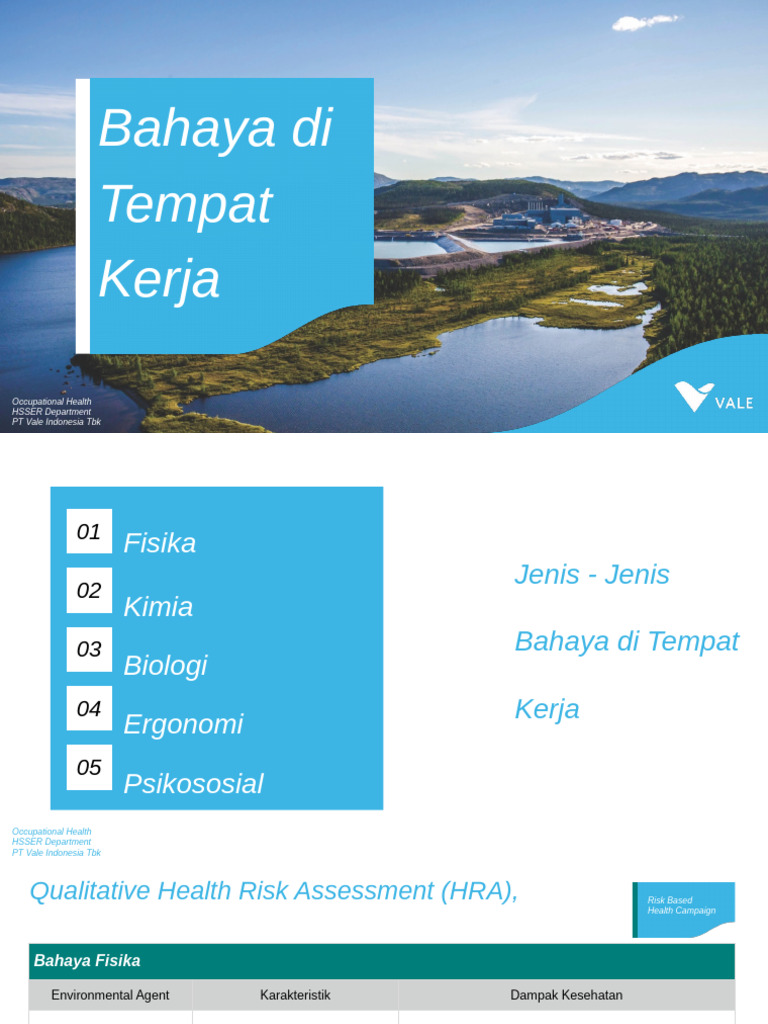 Bahaya Kesehatan di Tempat Kerja | PDF