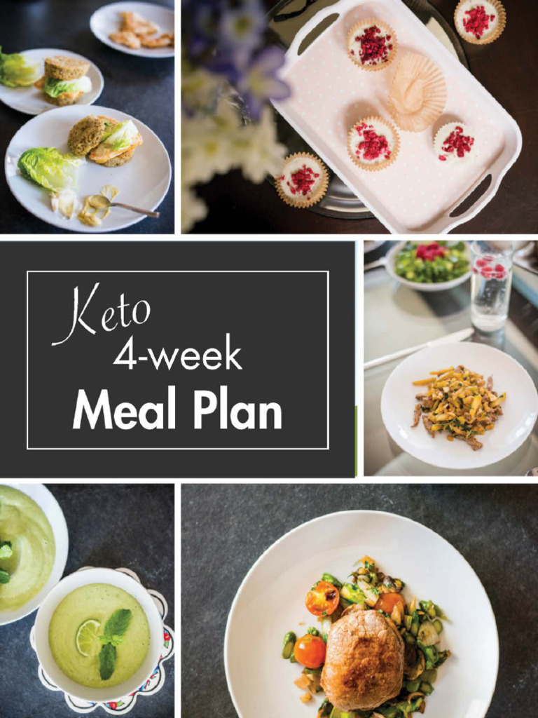4 Week+Keto+Meal+Plan+ +Keto+Recipes+Bundle | PDF | Lunch | Bacon