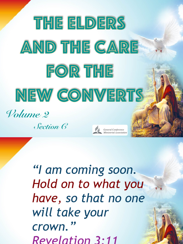 2C The Care For New Converts | PDF | Baptism | Jesus