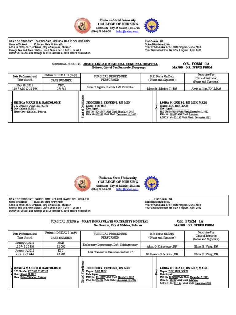 New PRC Form Sample | Download Free PDF | Nursing | Health Care