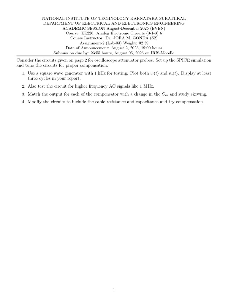 Ee226 2 2025 A02 | PDF