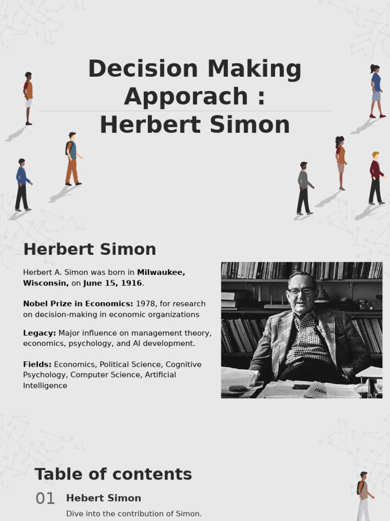 Herbert Simon's Decision-Making Theory | PDF | Decision Making ...