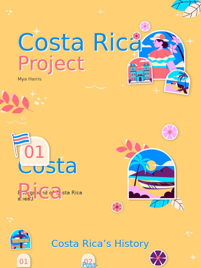 Costa Rica Project For Spanish One. Take A Look! | PDF | Costa Rica | Foods