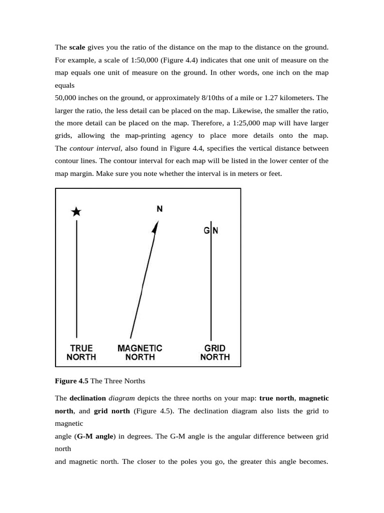 Understanding Map Scales and Navigation | PDF | Map | Compass
