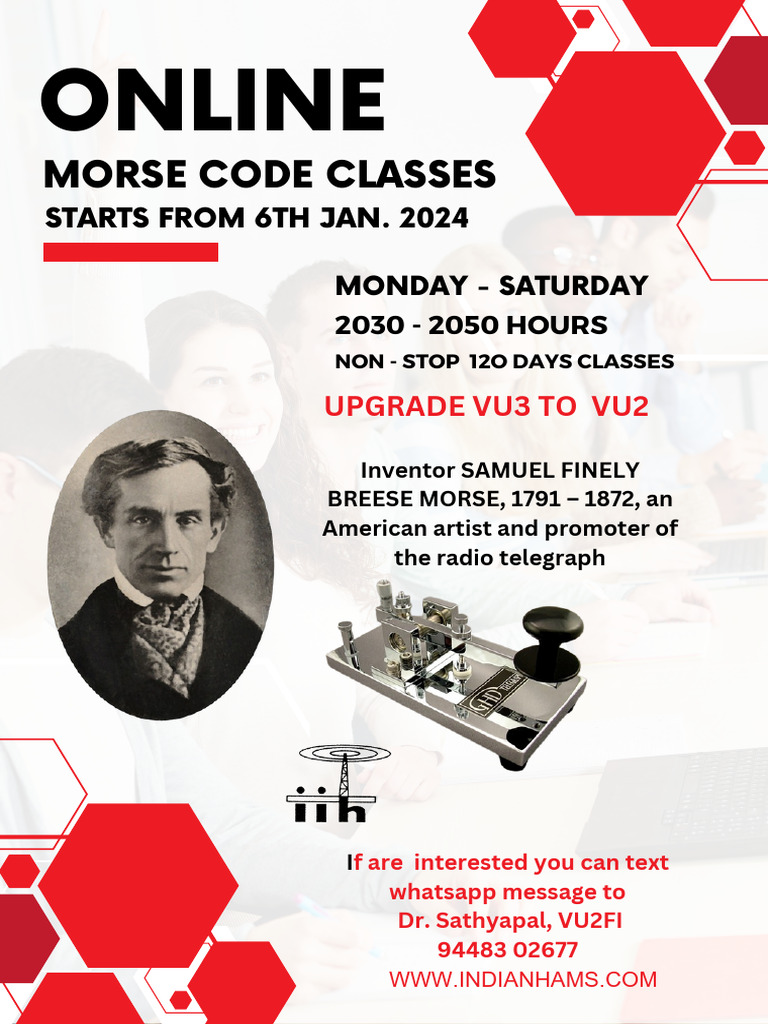 Learn Morse Code Online Classes | PDF | Amateur Radio | Communication