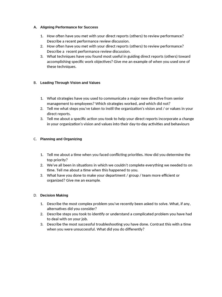 Performance Review and Leadership Strategies | PDF
