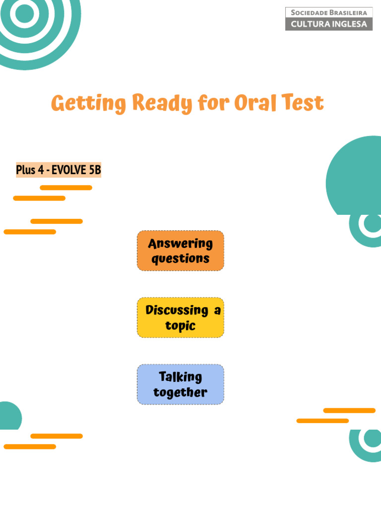 Oral Test Preparation Guide | PDF