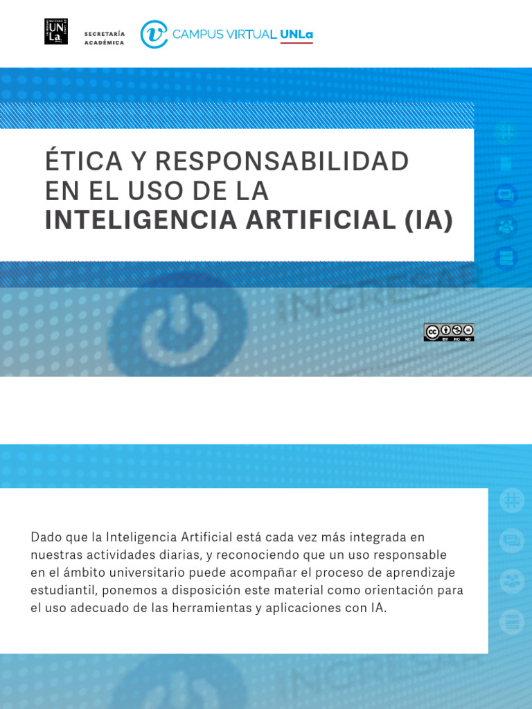 Ética en el Uso de IA en Educación | PDF | Inteligencia artificial ...