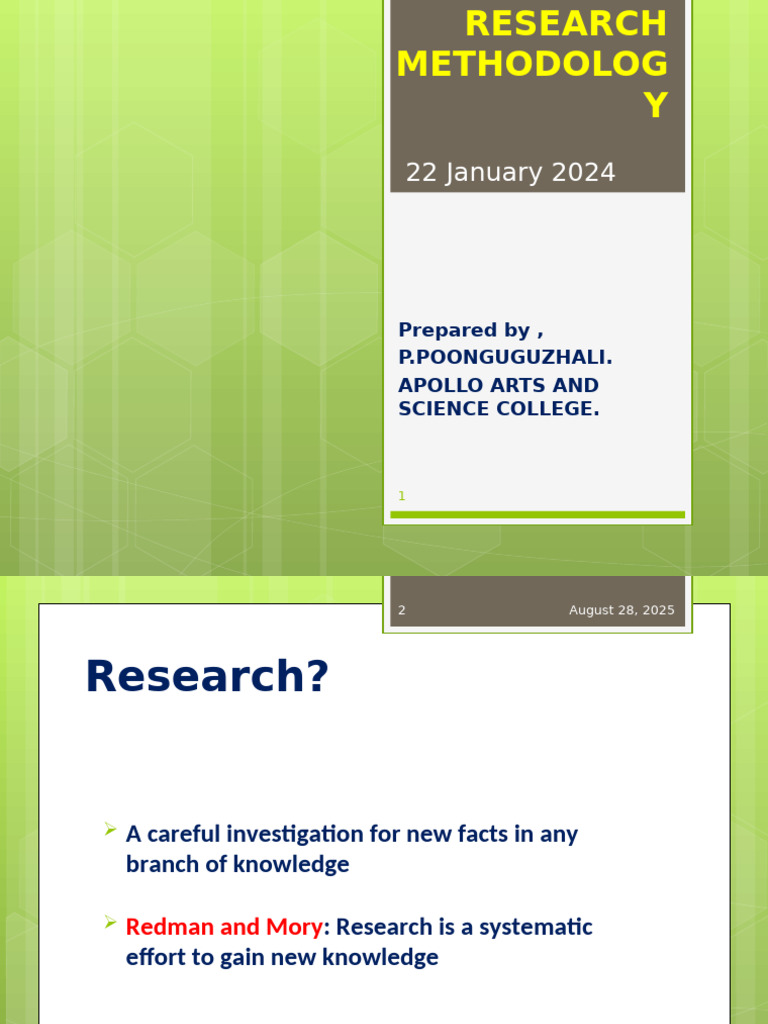 Research Methodology Overview Guide | PDF | Qualitative Research ...