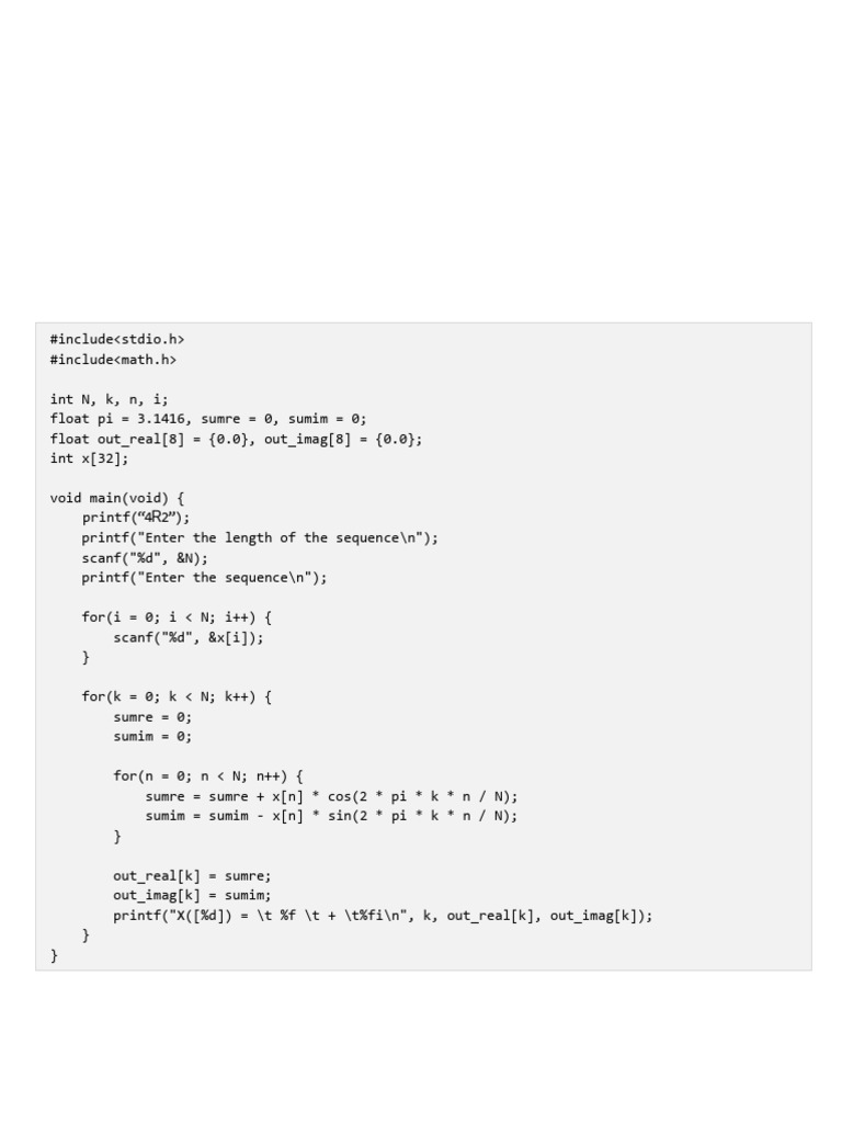 DSP Experiments in Code Composer Studio | PDF | Digital Signal ...