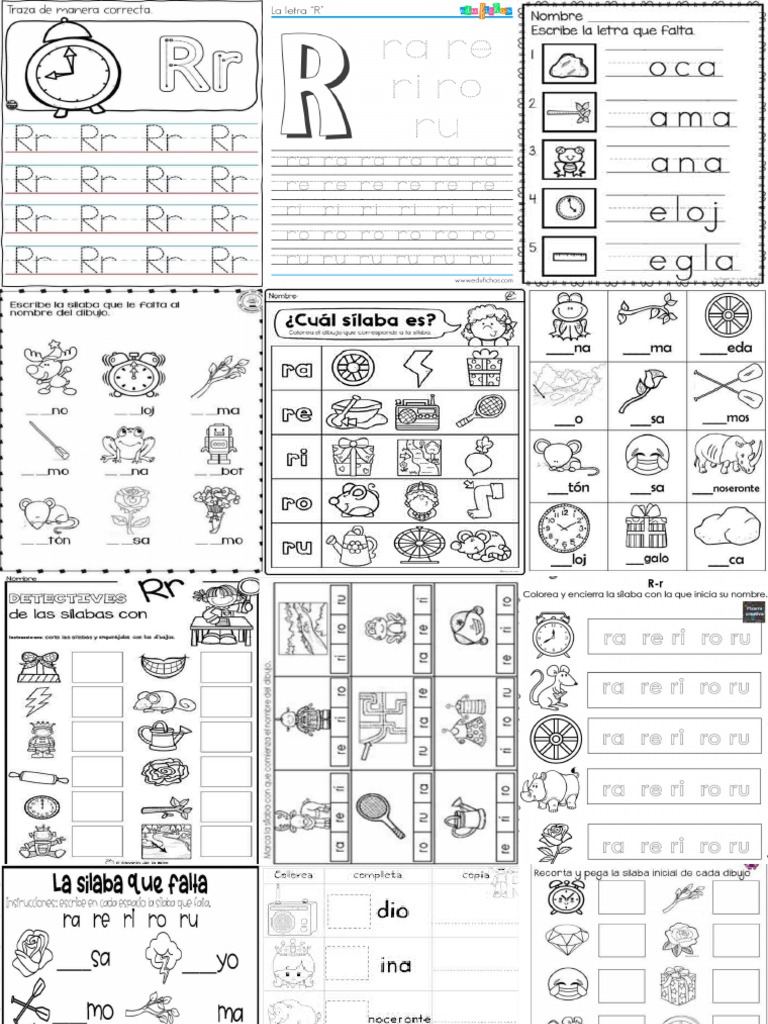 Letra R | PDF