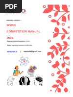 WRO Future Innovators General Rules 2026 | PDF