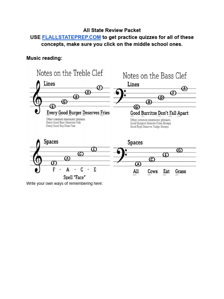 Music Theory Study Guide | PDF
