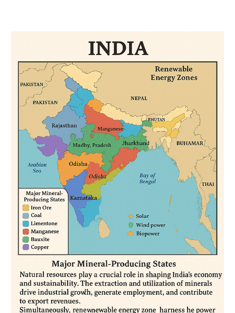 Thematic Map of India Submission | PDF