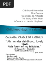 Download Chapter 1 Lesson 2 Childhood Days in Calamba by Joseph Norman Agustin SN90767064 doc pdf