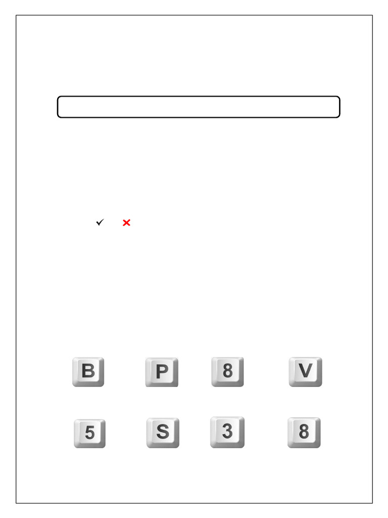 Computer Basics Practice Test for Kids | PDF