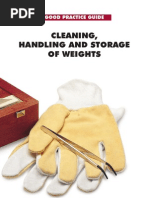 Handling and Cleaning of Weights