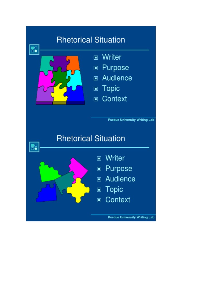 Understanding Rhetorical Situation | PDF | Career & Growth
