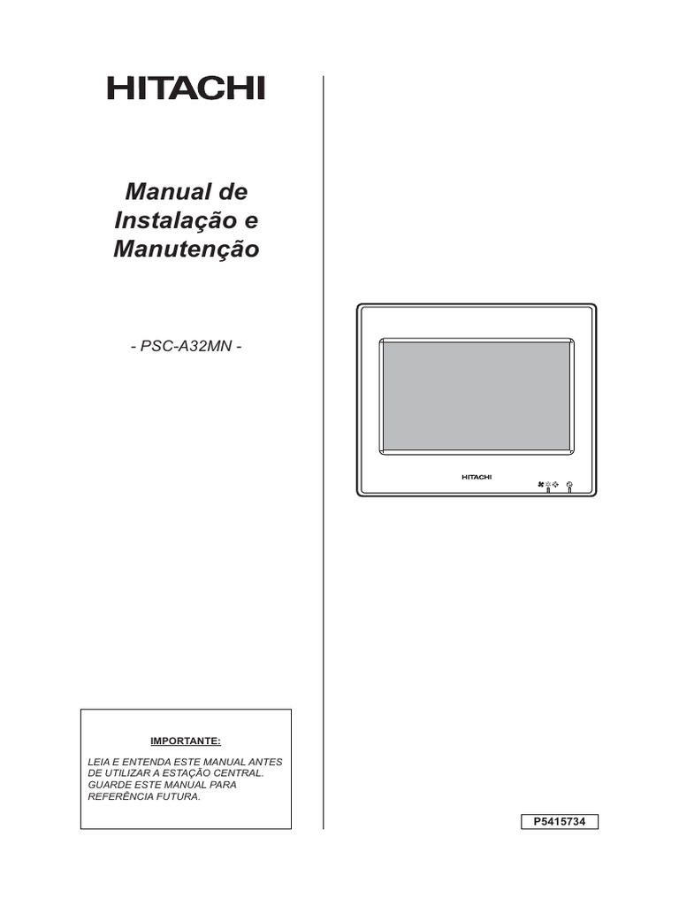 Manual de Instalação PSC-A32MN | PDF | Transmissão de energia elétrica ...